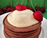 Foto del paso 6 de la receta: Tortitas de chocolate con helado de plátano saludable
