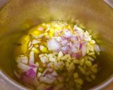 A picture of step 3 of Sprouted Moong  Pulao.