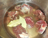 Foto del paso 1 de la receta: Carne de res con calabaza (uyama)