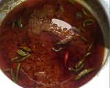 A picture of step 2 of Fish biryani.