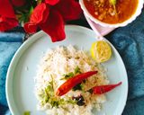 A picture of step 3 of JEERA CINNAMON RICE 🍚 PULAO 😋.