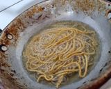 A picture of step 3 of Aloo sev.