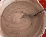 Áfonyás macaron recept fázis 6 fotója