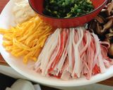 Hình bước làm 4 của món Bún Thang