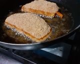 Foto del paso 6 de la receta: Milanesa de pollo empanizado relleno de verduras