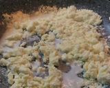A picture of step 3 of Apple peda with Jaggery.