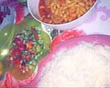 صورة لخطوة 4 من وصفة فاصوليا بيضآء مع رز ابيض