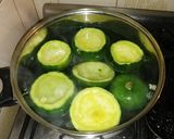 Foto del paso 2 de la receta: Zapallitos rellenos gratinados