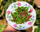 Hình bước làm 3 của món Đậu đũa xào thịt bò 🥩