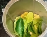 A picture of step 2 of Amla juice.