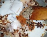 A picture of step 9 of Chinese Pulao.