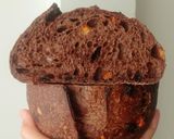 Foto langkah ke 28 dari resep Orange Peel Double Choco Sourdough Bread 72% (Open Bake Method).