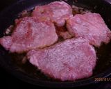 Sertésszűz ördögszekér gombával recept fázis 2 fotója