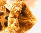 A picture of step 7 of Coconut flavor stuffed chapati#themechallenge#coconutchapati.