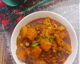 गोभी आलू मटर सब्जी (बिहारी स्टाइल) (Gobhi Aloo Matar Sabji Recipe In Hindi) रेसिपी चरण 5 फोटो