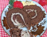 Foto langkah ke 10 dari resep Bolu Gulung Cokelat Ekonomis.