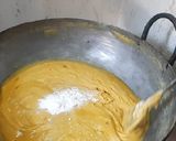 நெய் மைசூர் பாகு(ghee mysorepak recipe in tamil) ரெசிபி ஸ்டேப் 5 புகைப்படம்