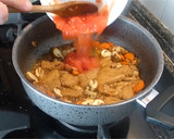 Foto do passo 4 de Seitan estufado com puré de batata