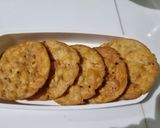 A picture of step 8 of Jeera namkeen puri.