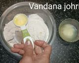 A picture of step 1 of Egg Lachha Paratha.