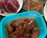 Foto langkah ke 3 dari resep Rendang Flank Steak.