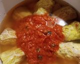Töltött kelkáposzta gerslivel - diétás recept fázis 5 fotója