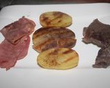 Foto del paso 8 de la receta: Entrecot con bacon y patatas