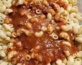 Foto del paso 2 de la receta: Fideos coditos al horno con jamón