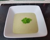 A picture of step 4 of My Broccoli + Stilton Soup with Chicken. 😚.