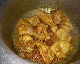 A picture of step 1 of Chicken karahi.