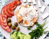 รูปขั้นตอนการทำที่ 3 ของ Veggie Sausage with Eggs Salad (Non-Oil)