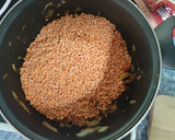 Foto del paso 3 de la receta: Lentejas rojas con verduras