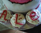 Foto del paso 18 de la receta: Pastel Red Velvet de Elmo