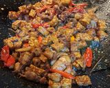 Foto langkah ke 5 dari resep Tumis Cumi Asin Tempe.