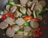 Foto langkah ke 2 dari resep Tumis Sawi Putih, Bakso, Wortel, Putren.