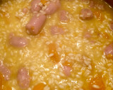 Foto del paso 5 de la receta: Risotto con calabaza y salchicha