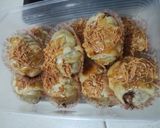 Foto langkah ke 3 dari resep Croissant mini isi pisang coklat.