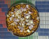 A picture of step 3 of मटर चाट.