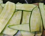 Foto del paso 1 de la receta: Lasaña fácil de calabacín (opción con nachos)