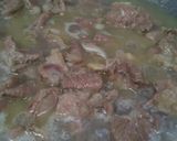 Foto langkah ke 4 dari resep Oseng kambing kecap asam manis simple.