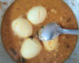 A picture of step 8 of Egg curry.