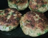 A picture of step 7 of Black Chana Kebab.