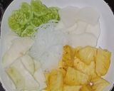Foto langkah ke 3 dari resep 287. Rujak Buah Kuah Pindang.