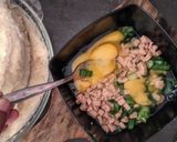 A picture of step 4 of Egg and Sausage Fritters.