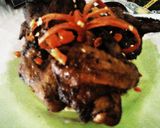 Foto langkah ke 8 dari resep Sayap ayam goreng mentega.
