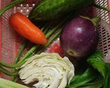 Gambar langkah 1 resipi Sayur Lemak Ala2 Rembayung😘.