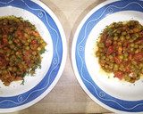 Foto del paso 4 de la receta: Guisantes con Tomate y Bacon