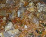 A picture of step 5 of Yakhni Beef Biryani.