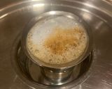 A picture of step 5 of South indian A2B filter coffee.