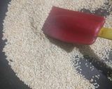 A picture of step 2 of Sesame Halwa in Bajra Tart.